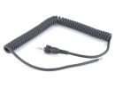 Kenwood K10 Curly Cable Locking 3.5mm